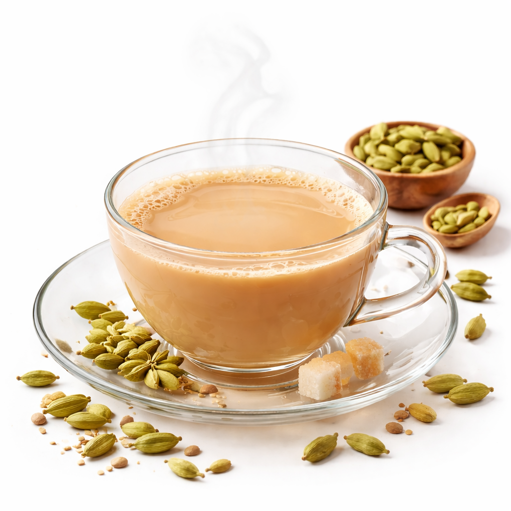 Naturally Flavored Cardamom Tea from the Western Ghats, Kerala (Elaichi Tea)