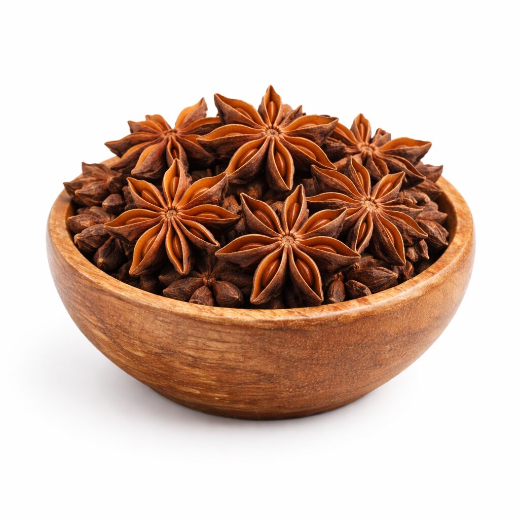 Premium Star Anise (Chakri Phool) from Kerala – Bold, Aromatic, Organically Cultivated, Export Quality | Destiny of Spices