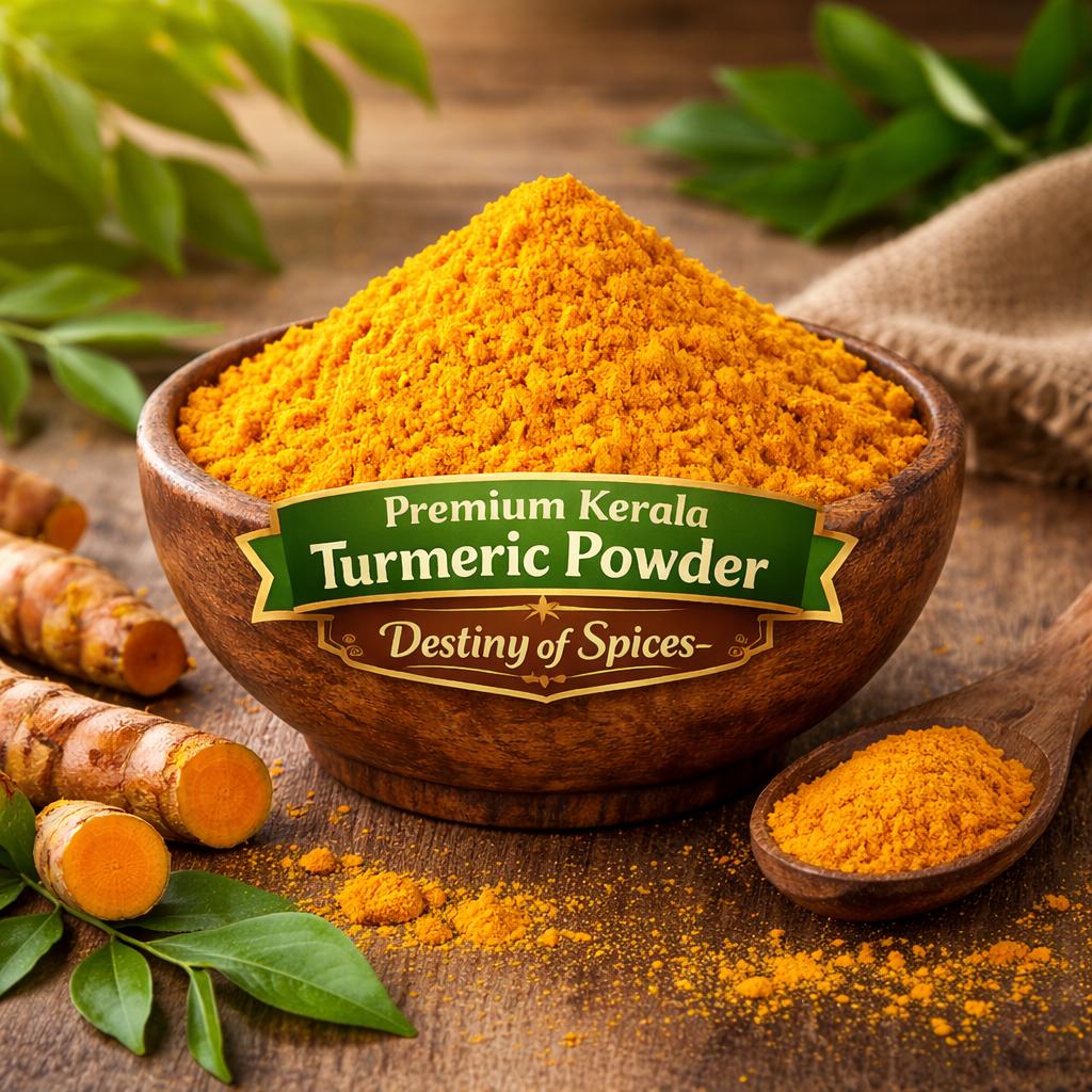 Premium Kerala Turmeric Powder | Destiny of Spices