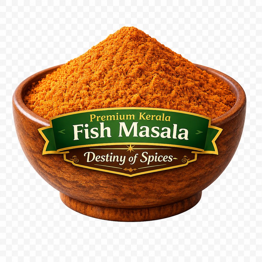 Premium Kerala Fish Masala Powder — Pure, Unadulterated & Authentically Coastal Kerala | Destiny of Spices
